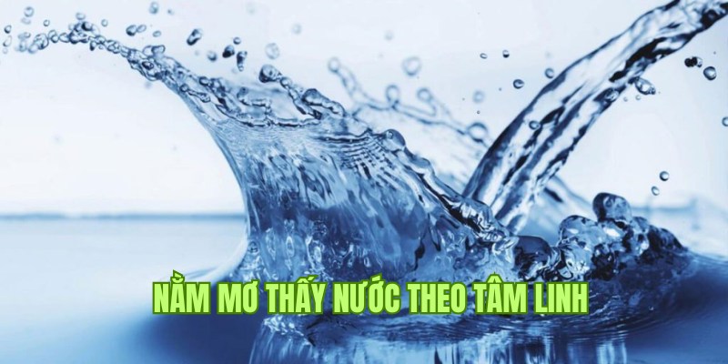 Ý nghĩa tâm linh tốt - xấu về việc nằm mơ thấy nước 